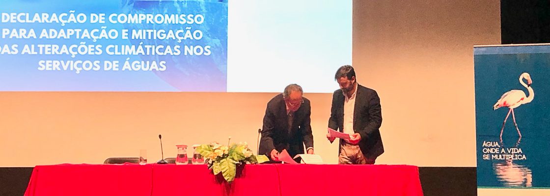 Município assina declaração de compromisso para adaptação e mitigação das alterações cli...