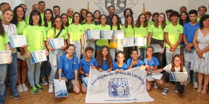 Reconhecimento à Associação de Jovens de Landeira