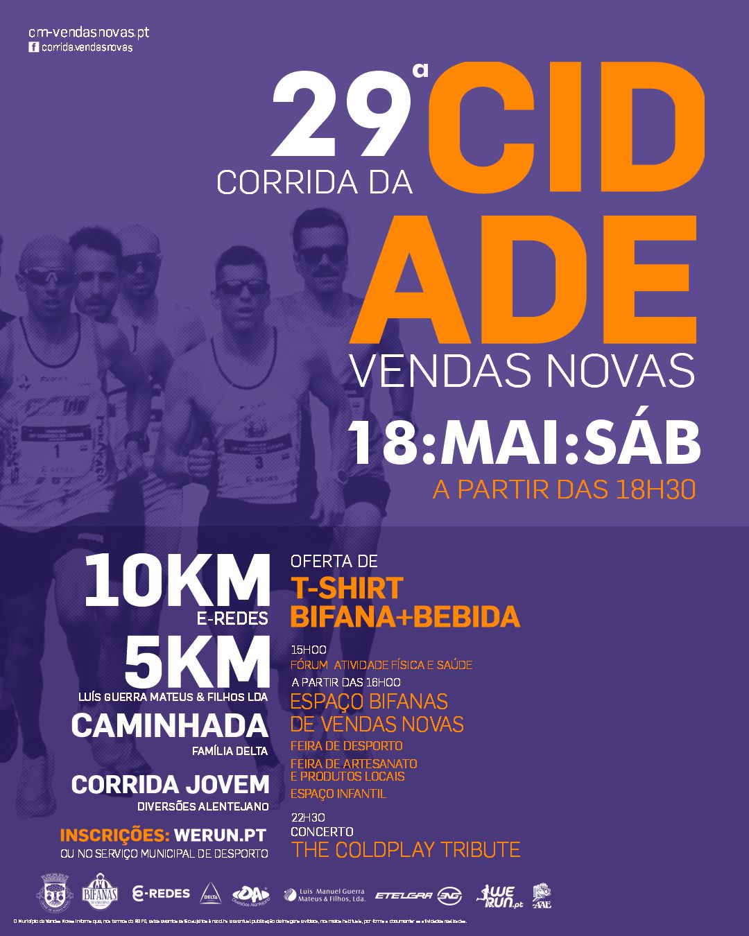 Corrida da Cidade de Vendas Novas Portal Institucional do Município