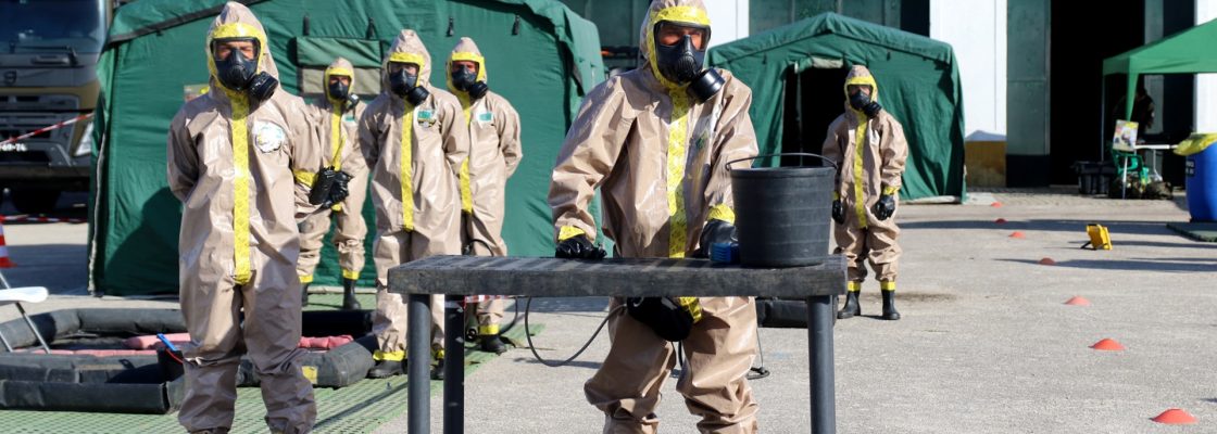 Vendas Novas recebe exercício militar internacional de treino a ameaças biológica, química e ...