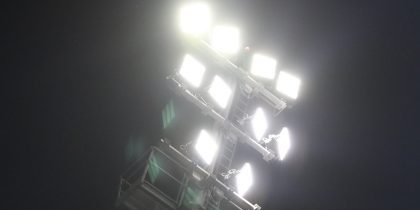 Estádio Municipal recebe iluminação LED, uma opção mais eficiente e sustentável