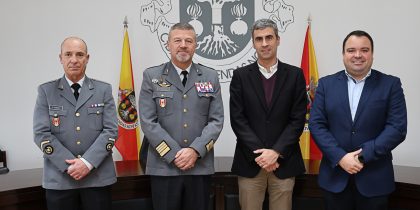 Novo Comandante do RA5 foi recebido nos Paços do Concelho