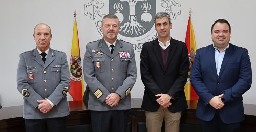 Novo Comandante do RA5 foi recebido nos Paços do Concelho