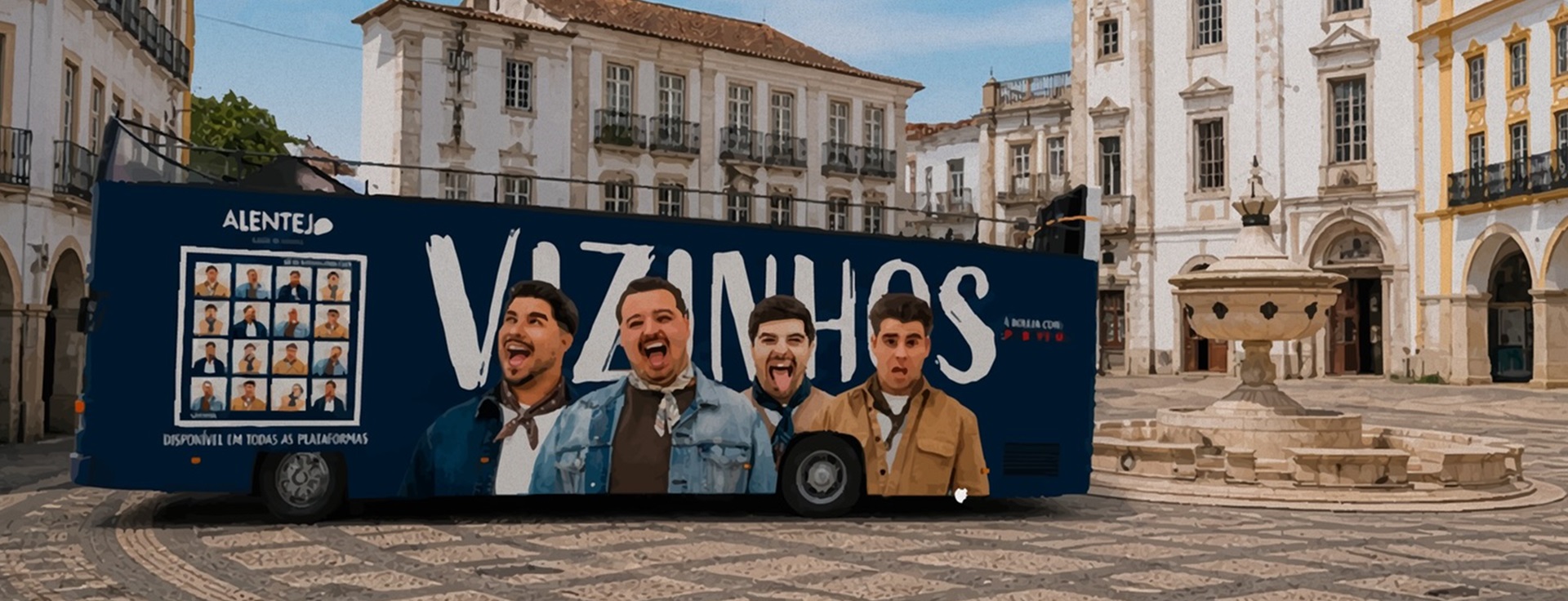 Miniconcerto de apresentação do novo álbum dos “Vizinhos”
